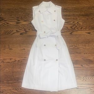 Calvin Klein | Sleeveless Button Up Dress